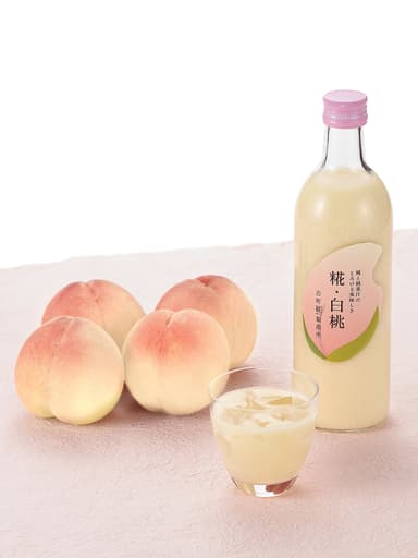 糀の甘酒「糀・白桃」