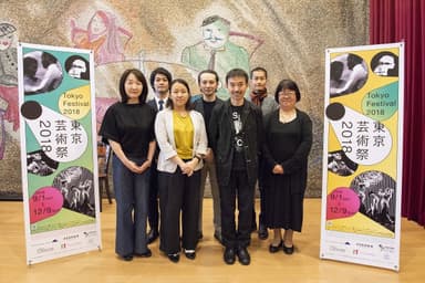 左から、根本・杉田・河合・長島・宮城・横山・内藤。多田は欠席(敬称略)