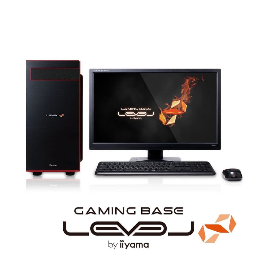 iiyama PC「LEVEL∞（レベル インフィニティ）」より
第2世代 Ryzen(TM) 5プロセッサーと
GeForce(R) GTX 1060［6GB］を
搭載したミドルタワーゲームパソコンを発売