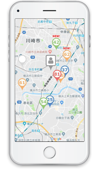 「マッチングマップ」イメージ