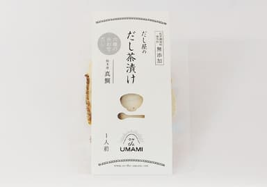 「だし屋のだし茶漬け 真鯛」パッケージ