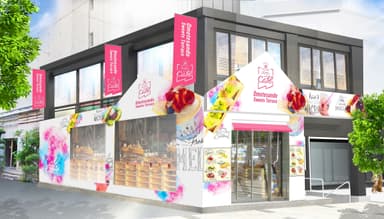 『スシローカフェ部 表参道スイーツテラス』店舗イメージ画像