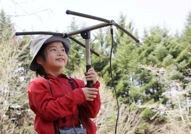 【ピッキオ】こどもインターンシップ（クマの居場所を調べる02）