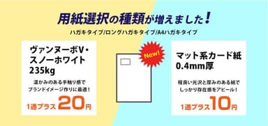 用紙選択オプション