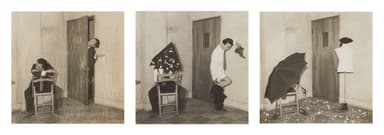 Kansuke Yamamoto&#44; It is Raining in Town My Room is Full of Fragments&#44; 1956(C) Toshio Yamamoto&#44; courtesy of Taka Ishii Gallery