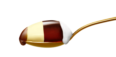 『重ねドルチェ caffe＆バニラ』スプーンカット