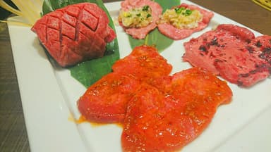 「牛タン4種盛り合わせ」