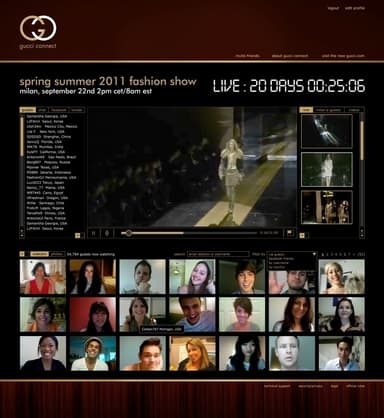 「Gucci Connect E-vent」