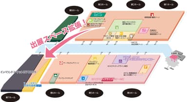 会場図