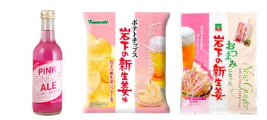 「岩下の新生姜×和style.cafe」取扱商品例