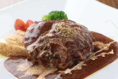 伝統のハンバーグ