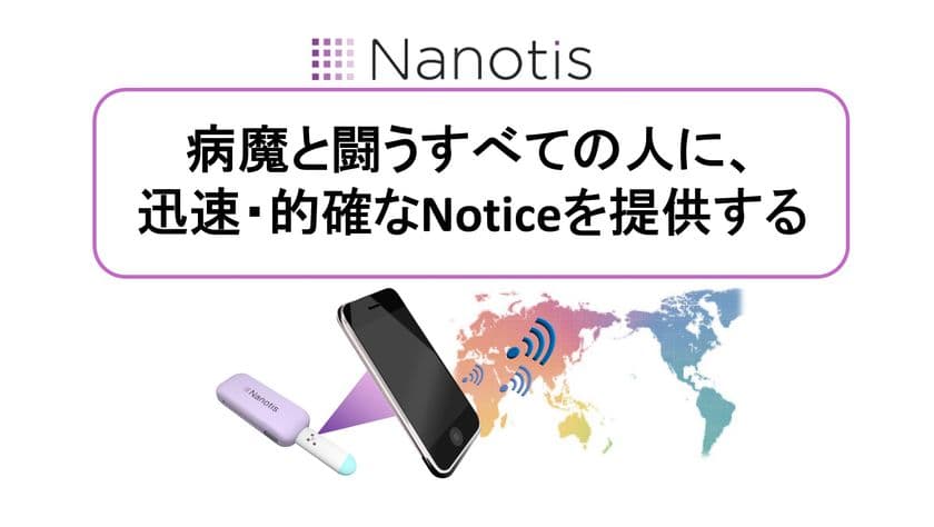 東京大学発ベンチャーのナノティス　
静岡キャピタル、浜松ホトニクス、個人投資家から
総額4,500万円の資金調達に成功
