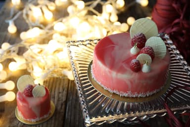 ミラーボウル☆バブリィ X’mas ケーキ