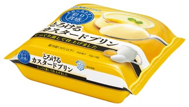 『彩り食感 とろけるカスタードプリン』