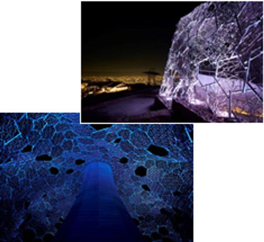 六甲山光のアートLightscape in Rokko
冬バージョン「冬はつとめて」
12月1日（土）からスタート！
～エリア内「見晴らしの塔」ライトアップもグレードアップ！～