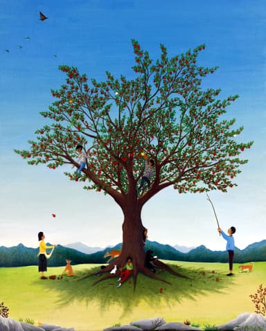 「リンゴの木」