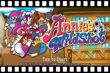 図1.「Annie’s Wild Shot」画面イメージ