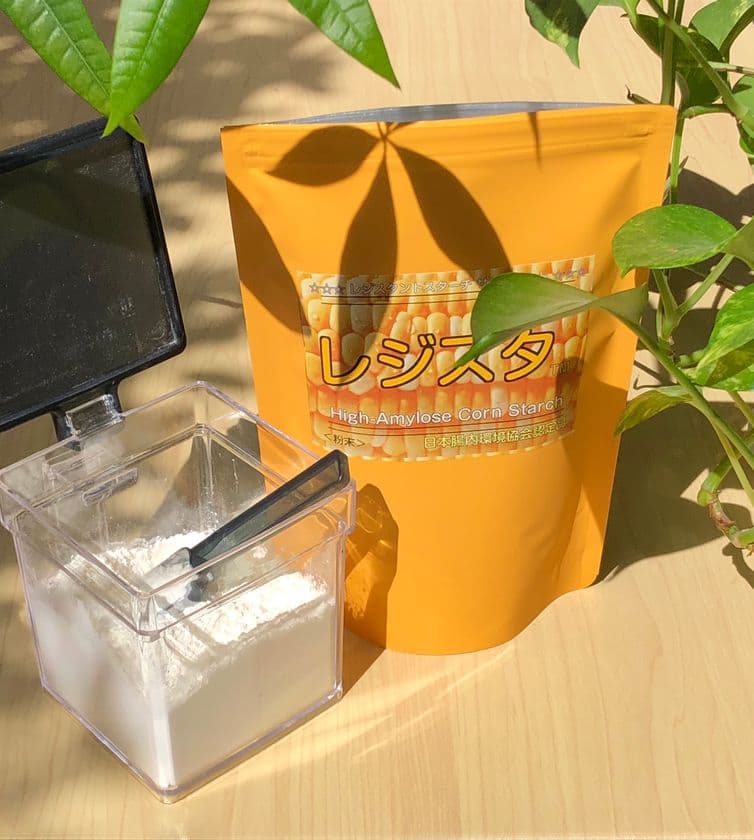 腸内環境を整える食物繊維“レジスタントスターチ”を
簡単チャージできるサプリメント、累計販売数 1万5千袋突破！