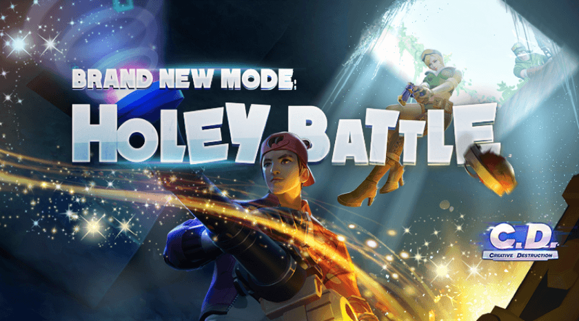 バトルロワイヤルゲーム『Creative Destruction』が
地下を破壊できる新プレイモードを追加！