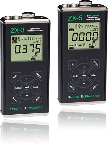 超音波厚さ計 ZX-3 / ZX-5