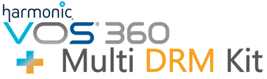 Harmonic VOS360 Video SaaS + Multi DRM Kit