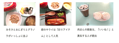 朝食実例