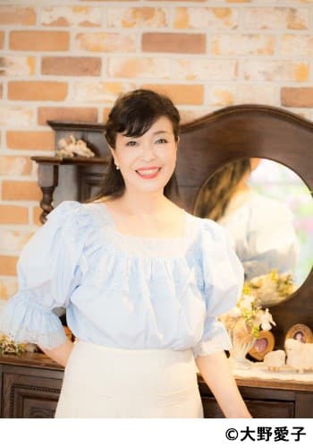 池田　理代子（いけだ　りよこ）さん　(c)大野愛子