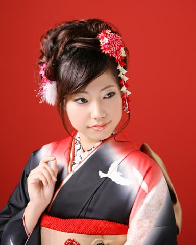 リメイク事例2(お嬢様の振袖姿)after1