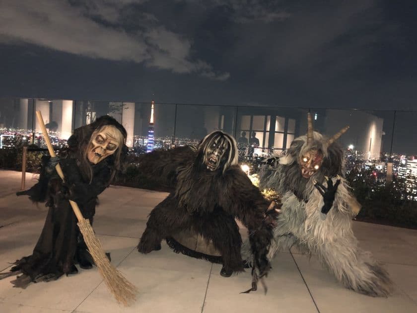 悪魔に扮して商店街を練り歩く！怖いけど福が来る
『クランプスパレード』を板橋・志村坂上で12/2開催
「オーストリア物産展2018」も同時開催！
