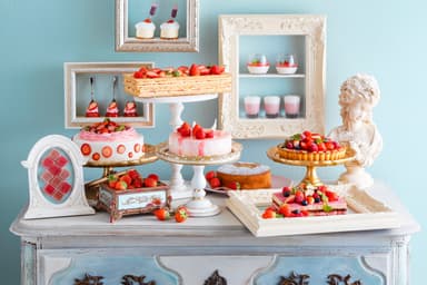 京都タワーホテル　Sweets Buffet ～Strawberry Museum～