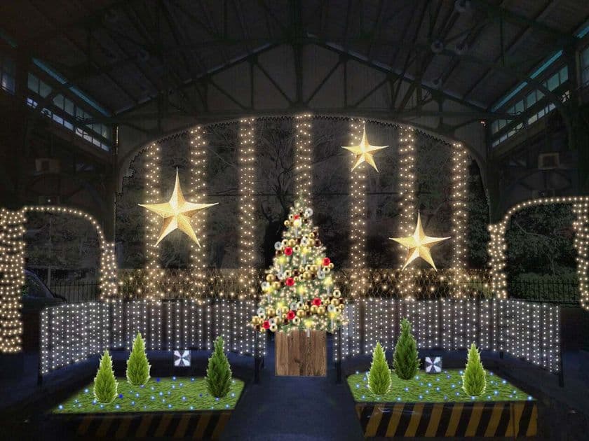 八瀬比叡山口駅をイルミネーションで
装飾「Illumi-station」 を開催します