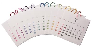 haaz (橋本 誠・橋本 小百合・長谷川 直子)　麻糸カレンダー