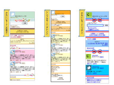 画面のデザイン例