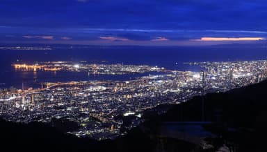 「天覧台」から見える夜景（イメージ）