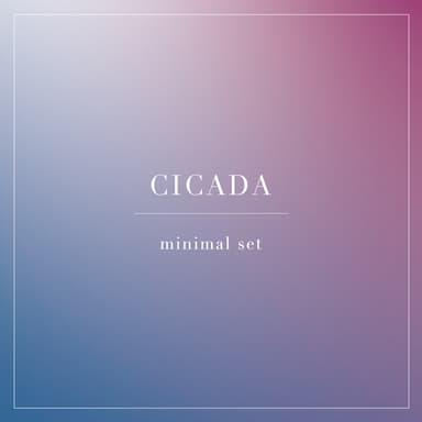 CICADA minimal set アーティスト写真