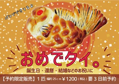 写真1：おめでタイ