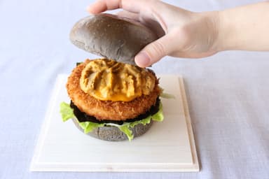 かぶせて完成