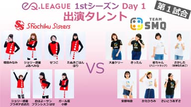 Day 1 第1試合