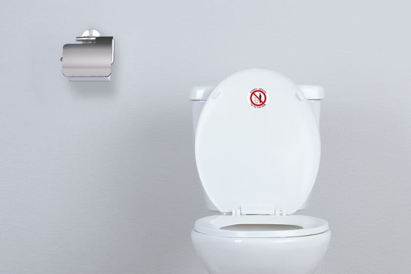 トイレ空間からクリーンなまちづくりを推進する
「トイレマナーステッカー」をリリース