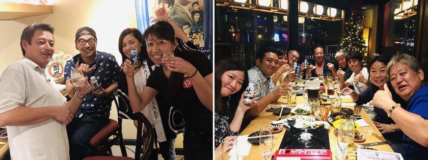 ハワイの和食居酒屋「やっちゃば」で
日本酒イベントを定期開催！
日本酒23酒が常夏ハワイでも堪能できる