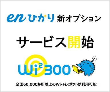 enひかり×Wi2 300イメージ