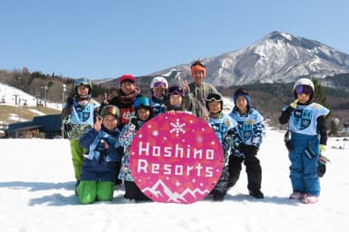 【アルツ磐梯】2017-18シーズン　鬼塚選手キッズレッスンの様子1