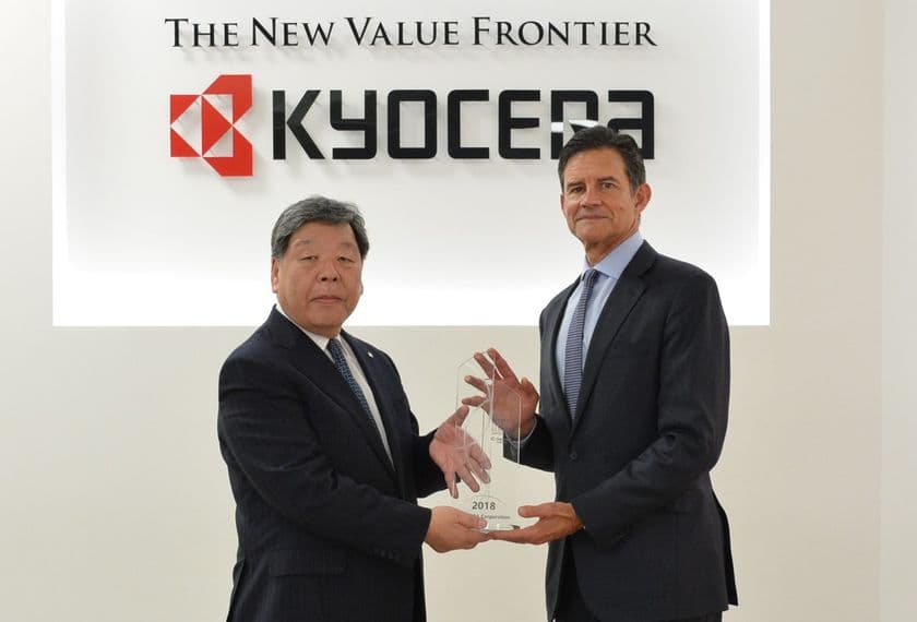 京セラが5年連続で、世界で最も革新的な
企業・研究機関100社に選出
「Derwent Top 100 グローバル・イノベーター」を受賞
