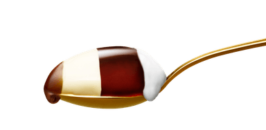 『重ねドルチェ caffe＆ブランマンジェ』スプーンカット