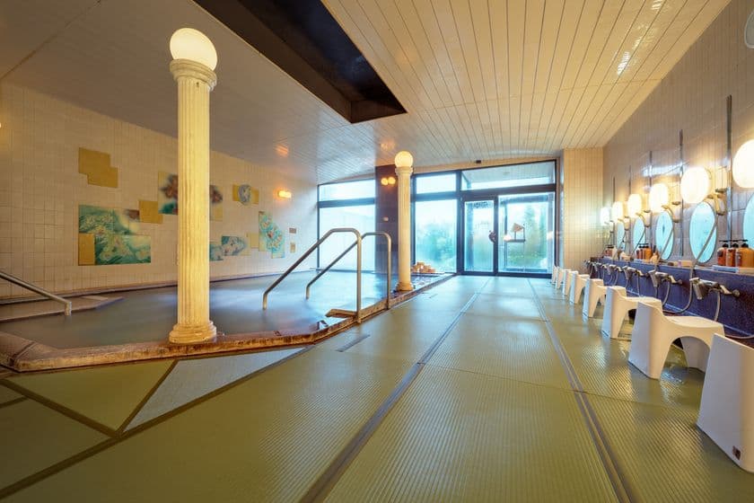 宮城初！畳風呂の大浴場を奥州秋保温泉 蘭亭がオープン　
先着100名に『温泉の素あげちゃうキャンペーン』開催！