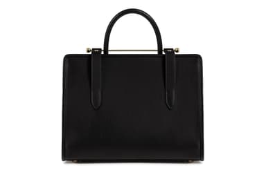 The-Strathberry-Midi-Tote Black Back