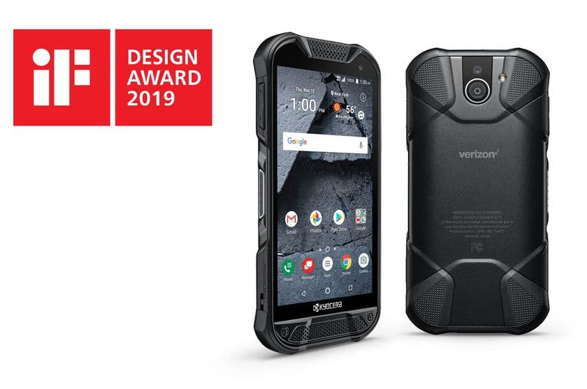 北米向け高耐久スマートフォン「DuraForce PRO2」
「iF DESIGN AWARD 2019」受賞のお知らせ 