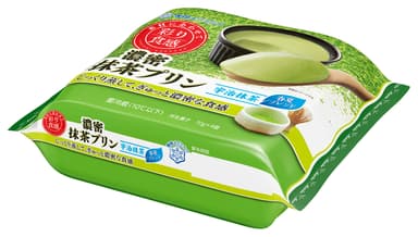 『 彩り食感　濃密抹茶プリン』