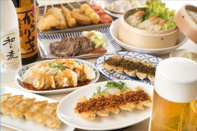 浜松餃子 浜太郎　浜松駅前店　料理集合