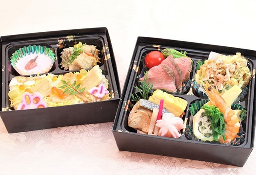 こころウキウキ桜の下で！
春の彩り 「お花見弁当」 販売開始
呉阪急ホテル 日本料理「音戸(おんど)」にて
2019年3月15日（金）より予約受付開始